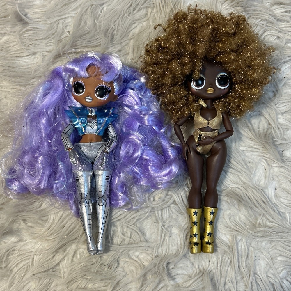 2 LOL Surprise Fashion Dolls OMG Movie Magic Gamma‎ Babe Studio Agent Soul Doll